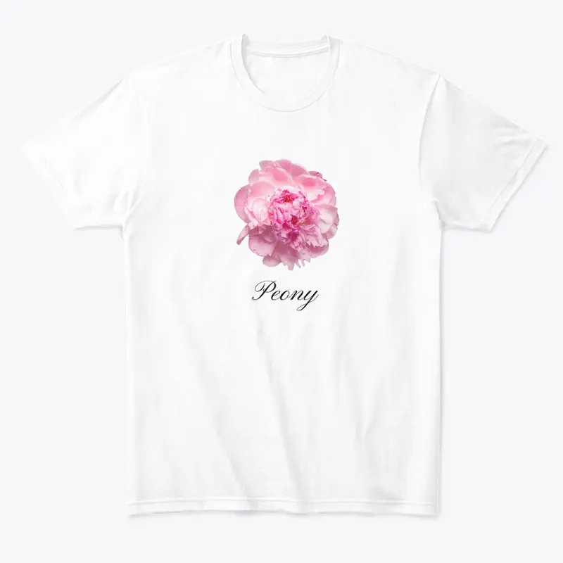 Peony Flower T-shirt