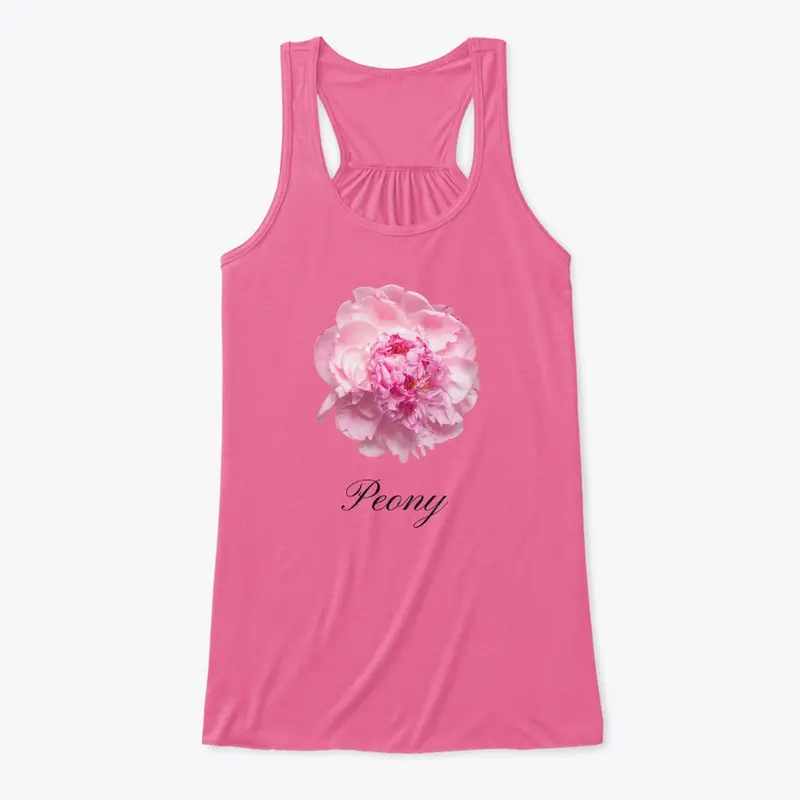 Peony Flower T-shirt