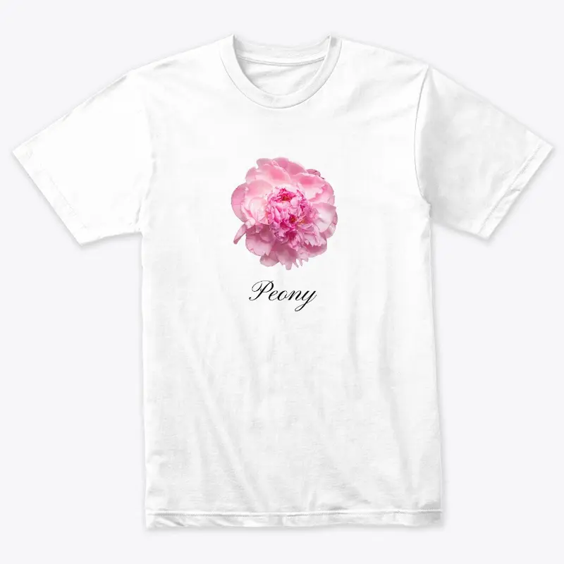 Peony Flower T-shirt