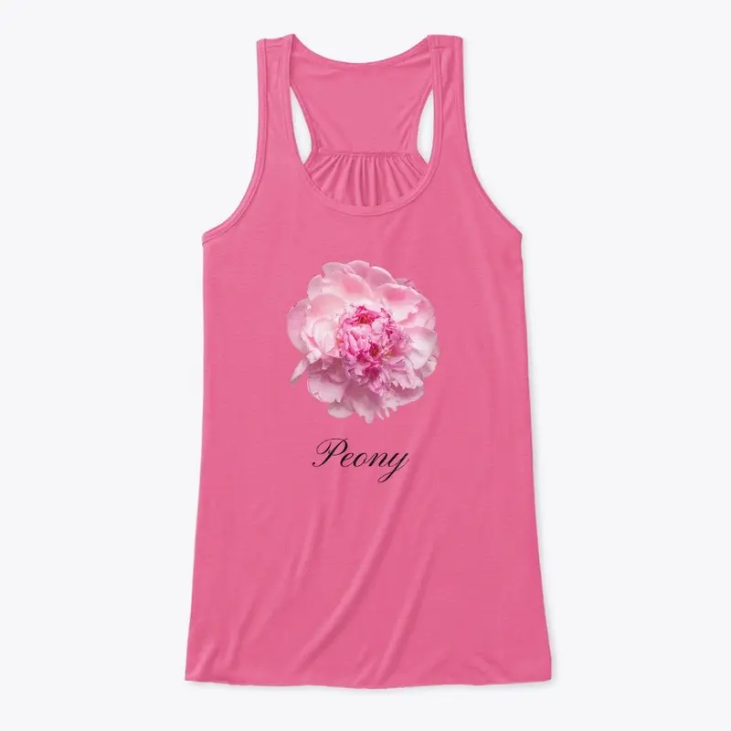 Peony Flower T-shirt